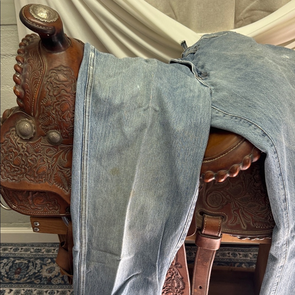 Cinch Men's Light Blue Straight Jeans